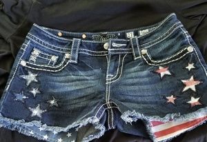 Miss me shorts sz 27